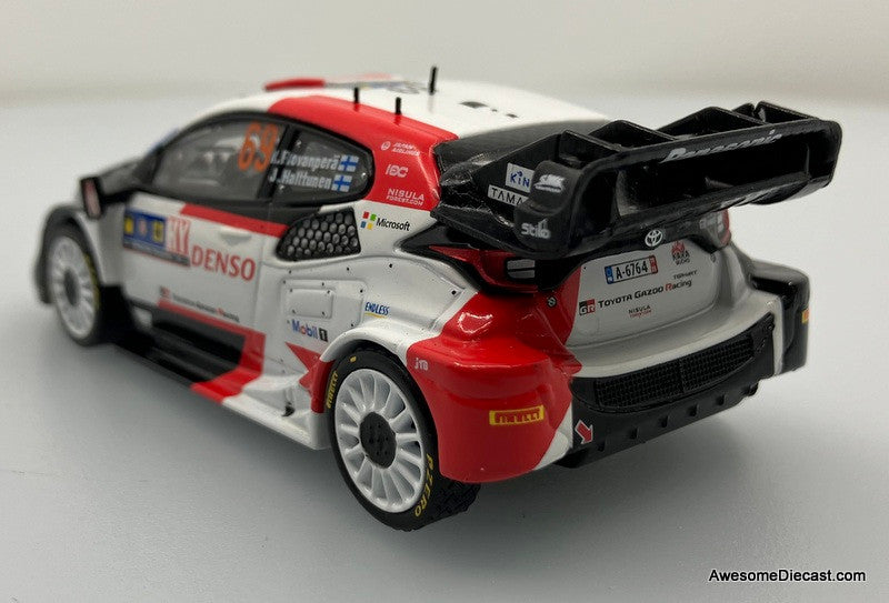 Toyota GR Yaris Rally 1 Hybrid #69 2023 Central Europe Rally 1:43 Diecast Model Car by IXO