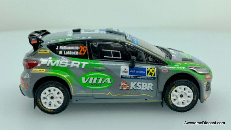 IXO 1:43 2020 Ford Fiesta R5 Rally 2 #29: 2022 Rally Estonia