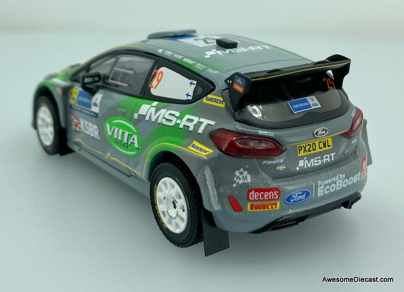 IXO 1:43 2020 Ford Fiesta R5 Rally 2 #29: 2022 Rally Estonia