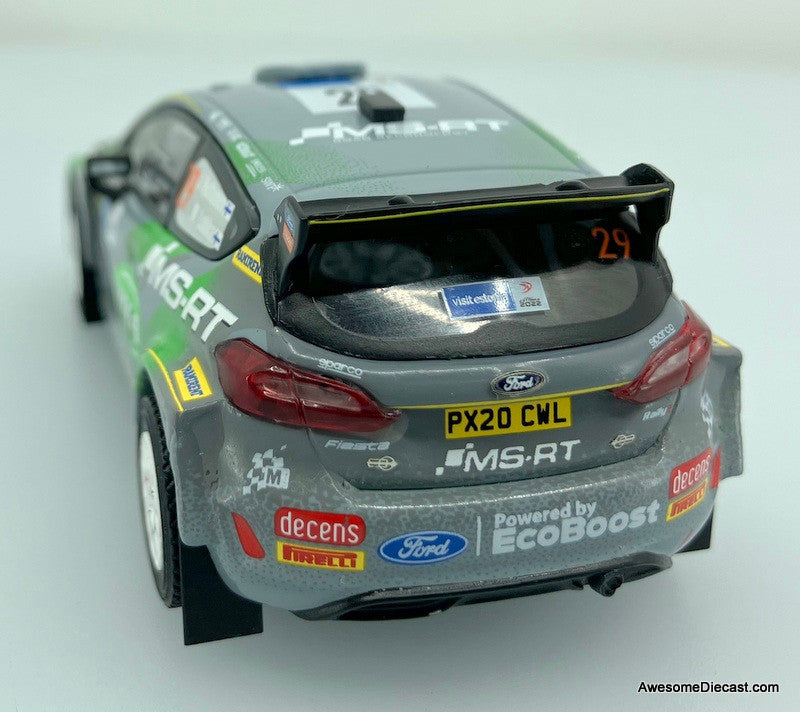 ミニカー　FORD FIESTA R5 1/43(非売品) IXO 1:43 2020 Ford Fiesta R5 Rally 2 #29: 2022 Rally Estonia