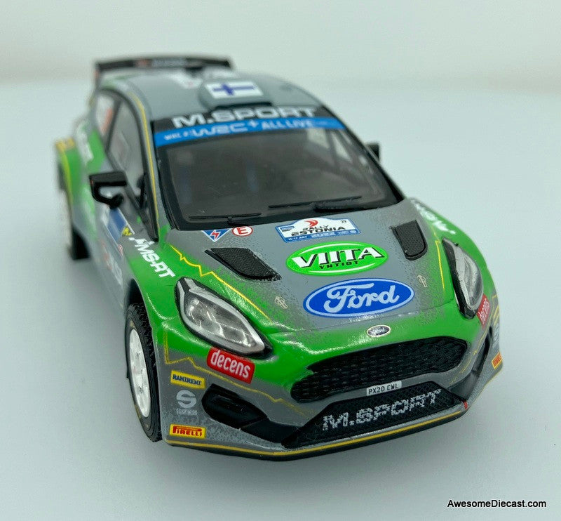 IXO 1:43 2020 Ford Fiesta R5 Rally 2 #29: 2022 Rally Estonia