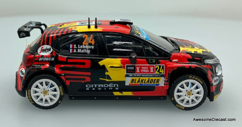 IXO 1:43 Citroen C3 WRC2 #24: 2022 Ypres Rally