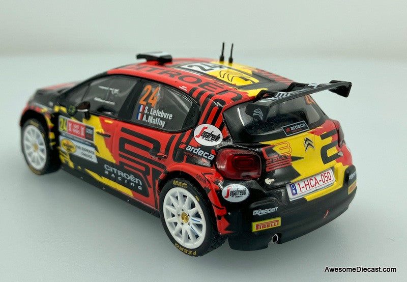 IXO 1:43 Citroen C3 WRC2 #24: 2022 Ypres Rally