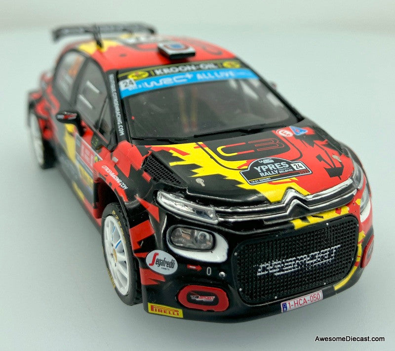 IXO 1:43 Citroen C3 WRC2 #24: 2022 Ypres Rally