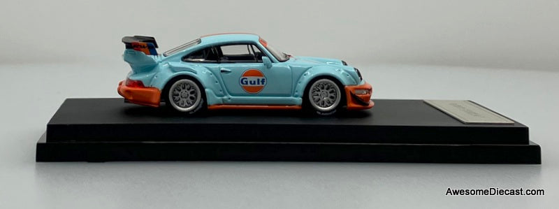 Porsche 964 RWB, Gulf Livery 1:64 Diecast Model Car by Star Model