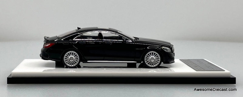 Mercedes Benz CLS63 4Matic AMG, Obsidian Black 1:64 Diecast Model Car by Mortal