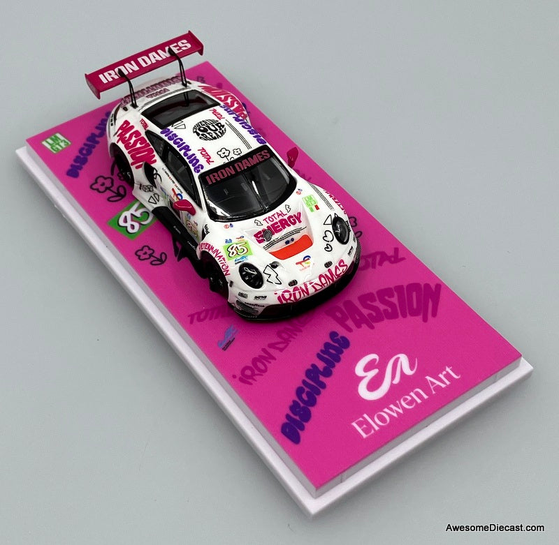 Porsche 911 GT3 #85 Iron Lady 1:64 Diecast Model Car by Elowen Art