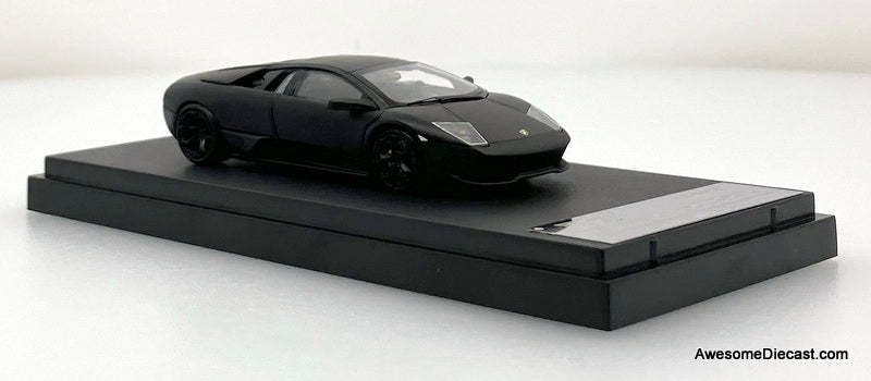 Lamborghini Murcielago LP640 Coupe, Matte Black 1:64 Diecast Model Car by Phantom Knight