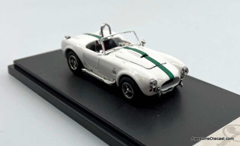 Ford Shelby Cobra 427, White 1:64 Diecast Model Car by Fineworks64