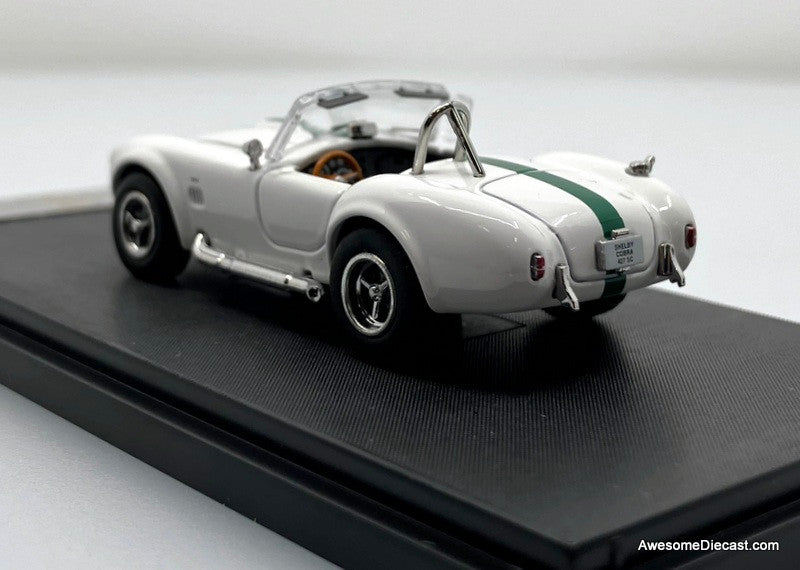 Ford Shelby Cobra 427, White 1:64 Diecast Model Car by Fineworks64