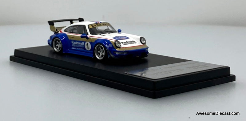 Porsche 964 RWB: Rothmans Livery 1:64 Diecast Model Car by My Model Collect