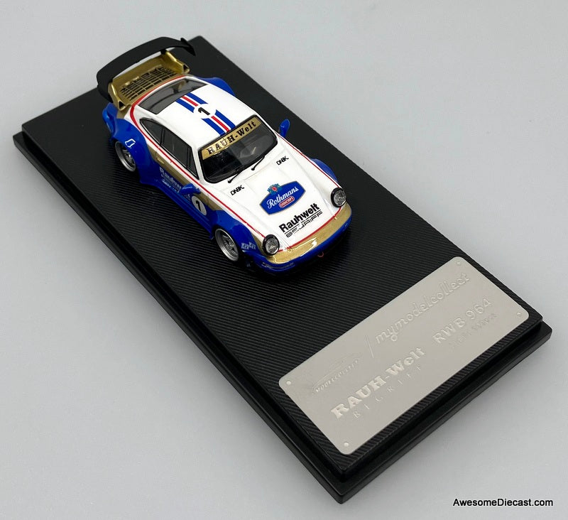 Porsche 964 RWB: Rothmans Livery 1:64 Diecast Model Car by My Model Collect