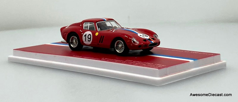 Ferrari 250 GTO #19, Red 1:64 Diecast Model Car by TPC