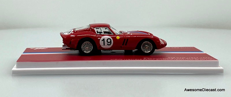 Ferrari 250 GTO #19, Red 1:64 Diecast Model Car by TPC