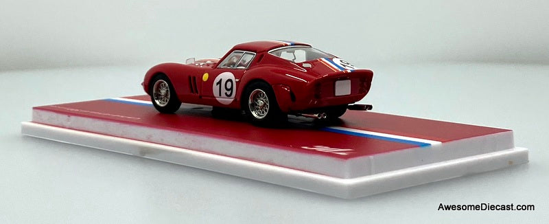 Ferrari 250 GTO #19, Red 1:64 Diecast Model Car by TPC