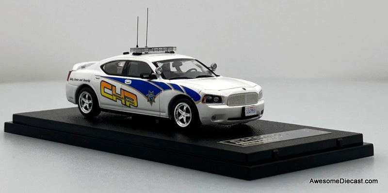 2008 Dodge Charger CHP Recruitment Vehicle 1:64 Diecast Model Car by Rollin