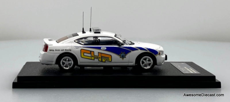 2008 Dodge Charger CHP Recruitment Vehicle 1:64 Diecast Model Car by Rollin