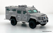 BearCat G3 Armored Vehicle w/Figures: NYPD 1:64 ABS Plastic Model Vehicle by MVA Models
