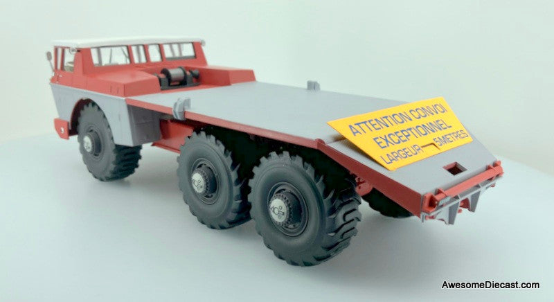 Norev 1:43 1959 Berliet T100 No.4 6x6 Flatbed Truck: Tulsa Int'l Petroleum Expo