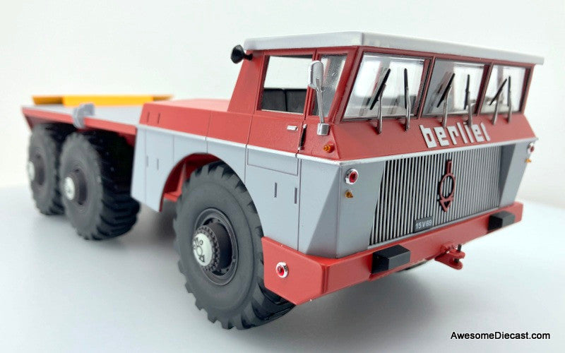 Norev 1:43 1959 Berliet T100 No.4 6x6 Flatbed Truck: Tulsa Int'l Petroleum Expo