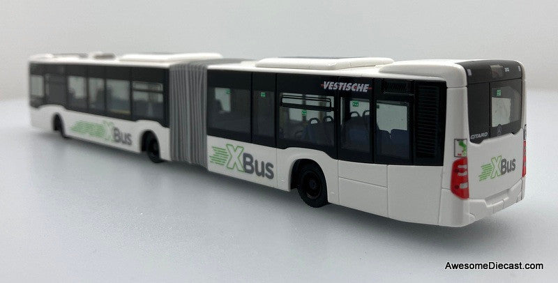 Mercedes Benz Citaro G: Vestische X-Bus 1:87 ABS Plastic Model Bus by Rietze