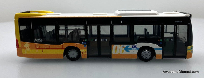Mercedes Benz Citaro K: Lignes D'Azur (France) 1:87 ABS Plastic Model Bus by Rietze