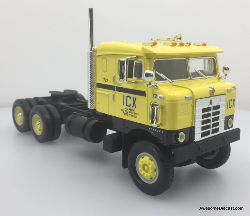 First Gear 1:34 1953 Kenworth Bull Nose COE Tractor w/35' Dry Goods Trailer: ICX