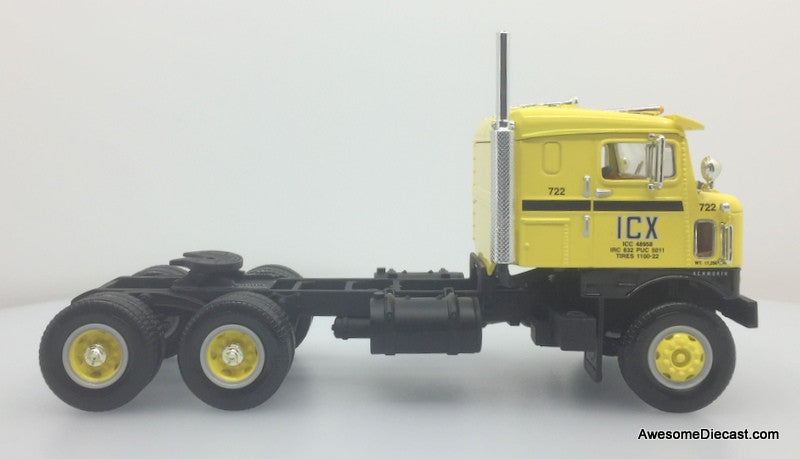 First Gear 1:34 1953 Kenworth Bull Nose COE Tractor w/35' Dry Goods Trailer: ICX