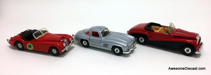 Corgi Cars of the 1950's - 3 Car Gift Set Assorted Scales