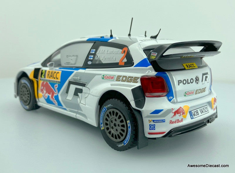 IXO 1:24 2014 Volkswagen Polo R WRC #2: 2014 Rally Catalunya
