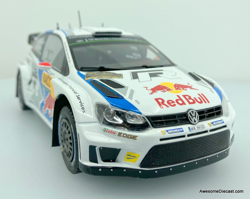 IXO 1:24 2014 Volkswagen Polo R WRC #2: 2014 Rally Catalunya