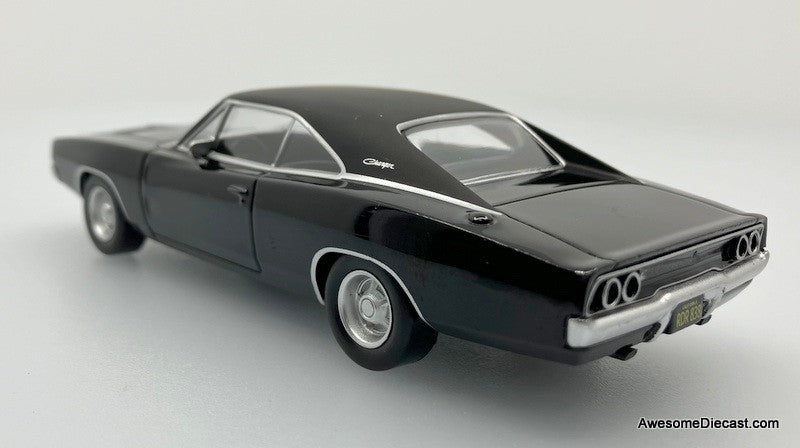 1968 Dodge Charger, Black 1:43 Diecast Model Car by Norev