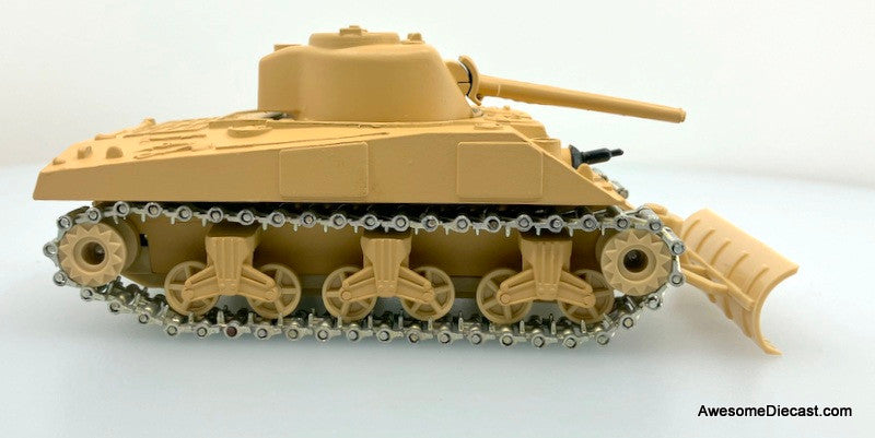 Solido 1:50 Sherman M4 A3 Desert Tank Bulldozer: US Army  WWII