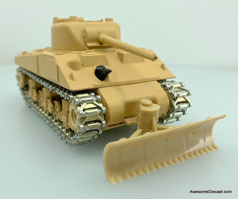 Solido 1:50 Sherman M4 A3 Desert Tank Bulldozer: US Army  WWII