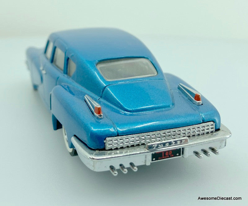 1948 Tucker Torpedo, Metallic Blue 1:43 Diecast Model Car by