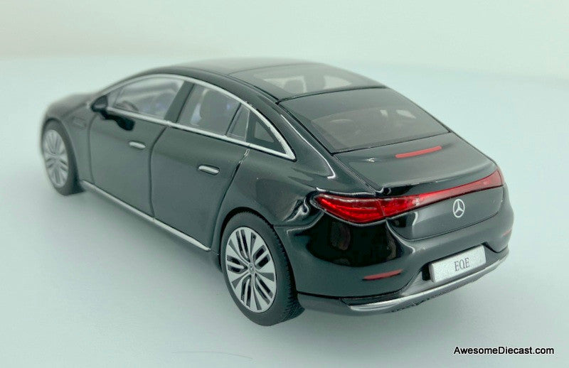 Herpa 1:43 2022 Mercedes Benz EQE Electric Sedan: Obsidian Black