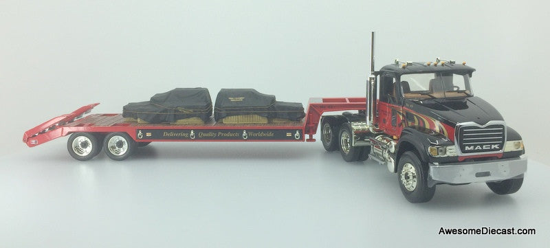 First Gear 1:34 Mack Granite Tractor w/Lowboy Trailer