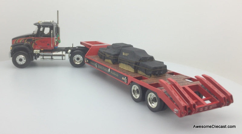 First Gear 1:34 Mack Granite Tractor w/Lowboy Trailer