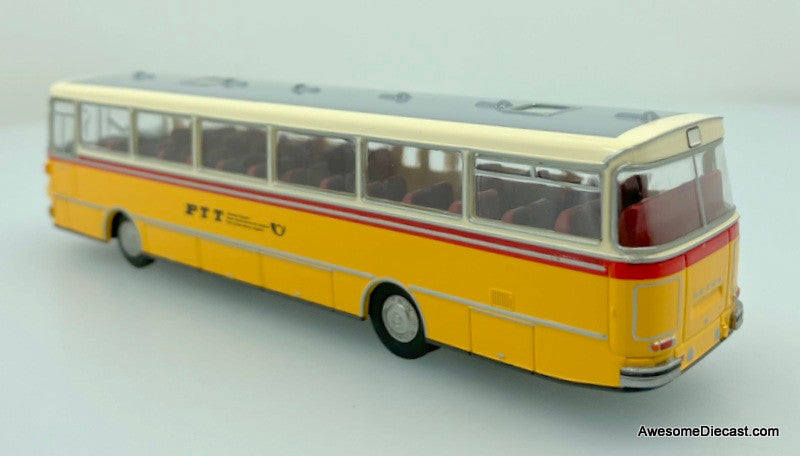 Brekina 1:87 Setra S140 Post Bus Transport, Switzerland