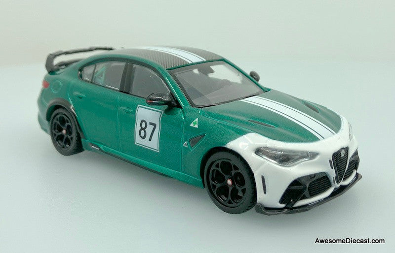 Burago 1:43 2021 Alfa Romeo Giulia GTAm #87: Nurburgring 2021