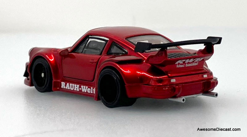 Porsche 930 RWB, Metallic Red 1:64 Diecast Model Car by FG Model