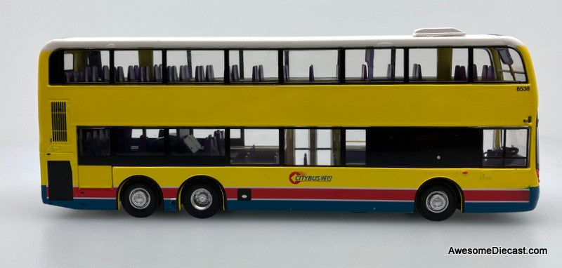 Alexander Dennis Enviro 500 Double Decker (City Bus Hong Kong) Route 619 1:64 Diecast Model Bus by City Bus
