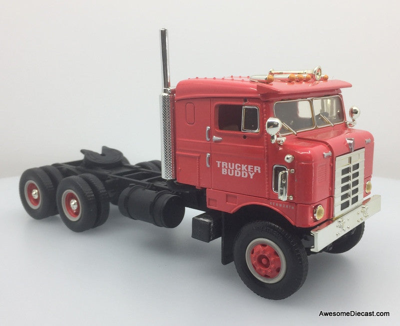 First Gear 1:34 1953 Kenworth Bull Nose COE Tractor w/35' Dry Goods Trailer: Trucker Buddy