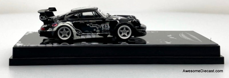 Porsche 964 RWB Black Dragon 1:64 Diecast Model Car by DEcode