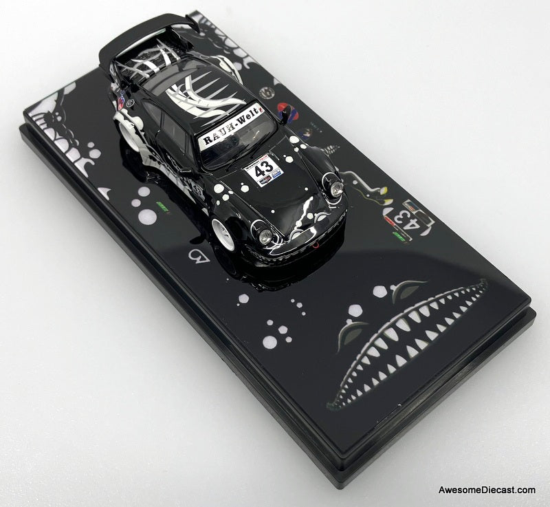 Porsche 964 RWB Black Dragon 1:64 Diecast Model Car by DEcode