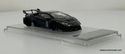 Lamborghini Hurcan GT LB-Silhouette, Black 1:64 Diecast Model Car by King Model
