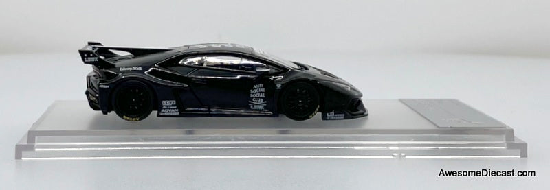 Lamborghini Hurcan GT LB-Silhouette, Black 1:64 Diecast Model Car by King Model