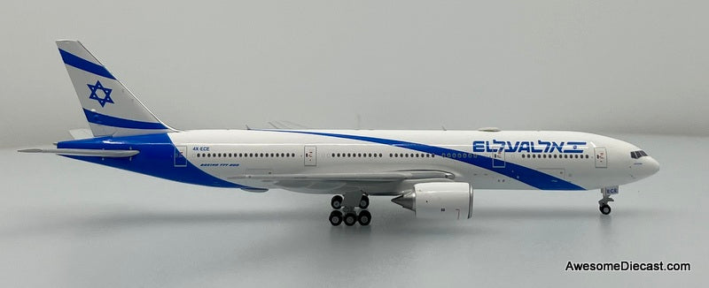 Boeing 777-200ER El Al (Reg #4X-ECE) 1:400 Diecast Model Plane by Gemini Jets