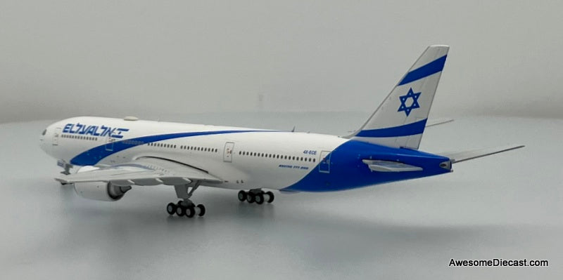 Boeing 777-200ER El Al (Reg #4X-ECE) 1:400 Diecast Model Plane by Gemini Jets