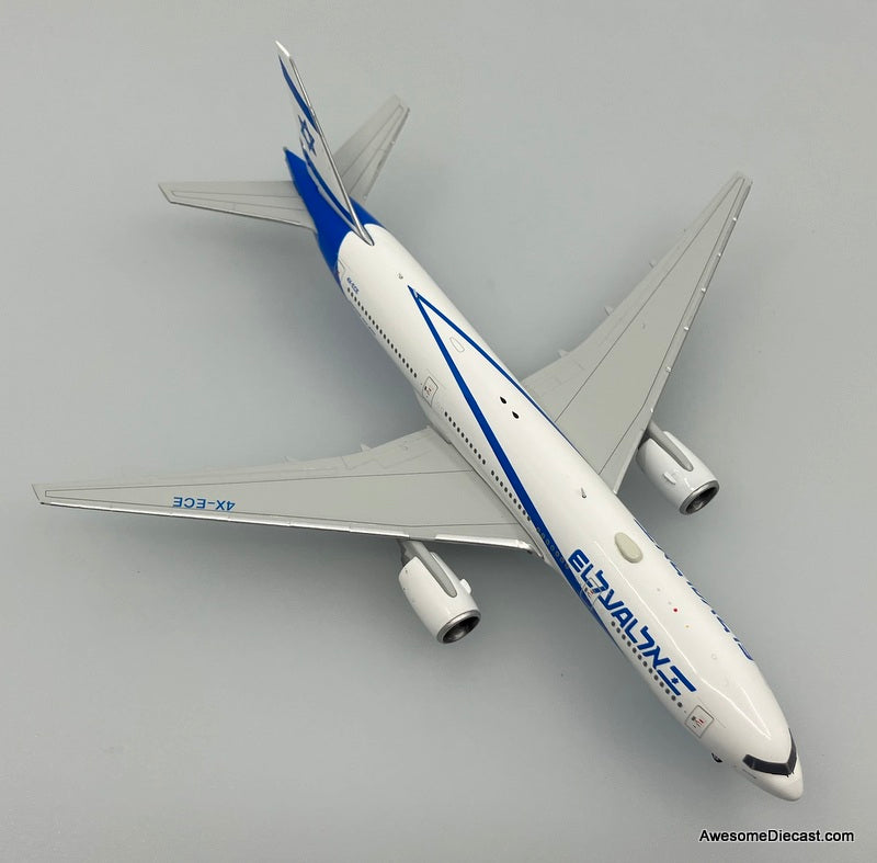 Boeing 777-200ER El Al (Reg #4X-ECE) 1:400 Diecast Model Plane by Gemini Jets